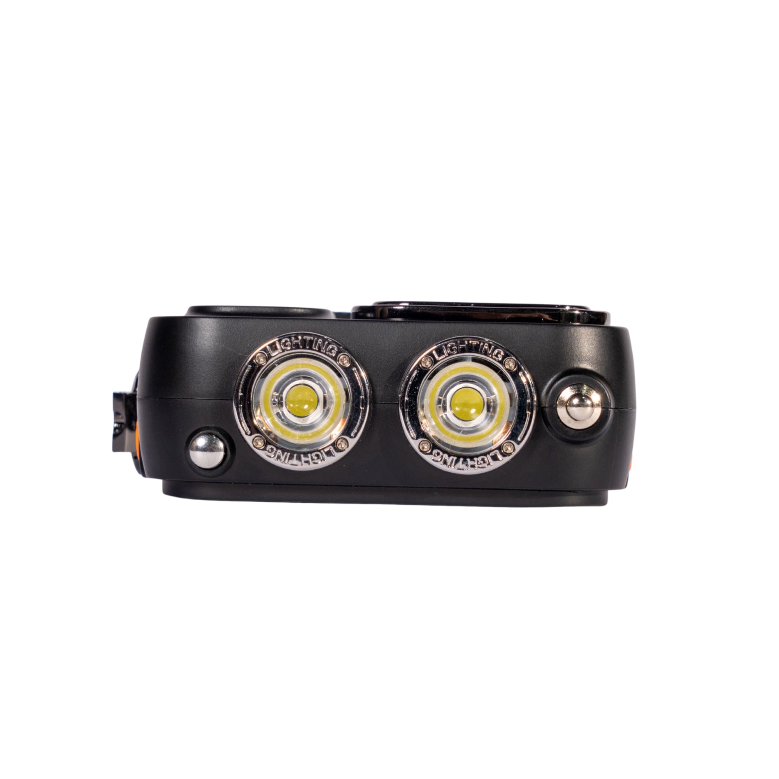 NBS Solar Power Bank with Wireless Charger, 20Ah Li-Polymer Battery, Built-in Cables, Hand Crank, Compass, Black