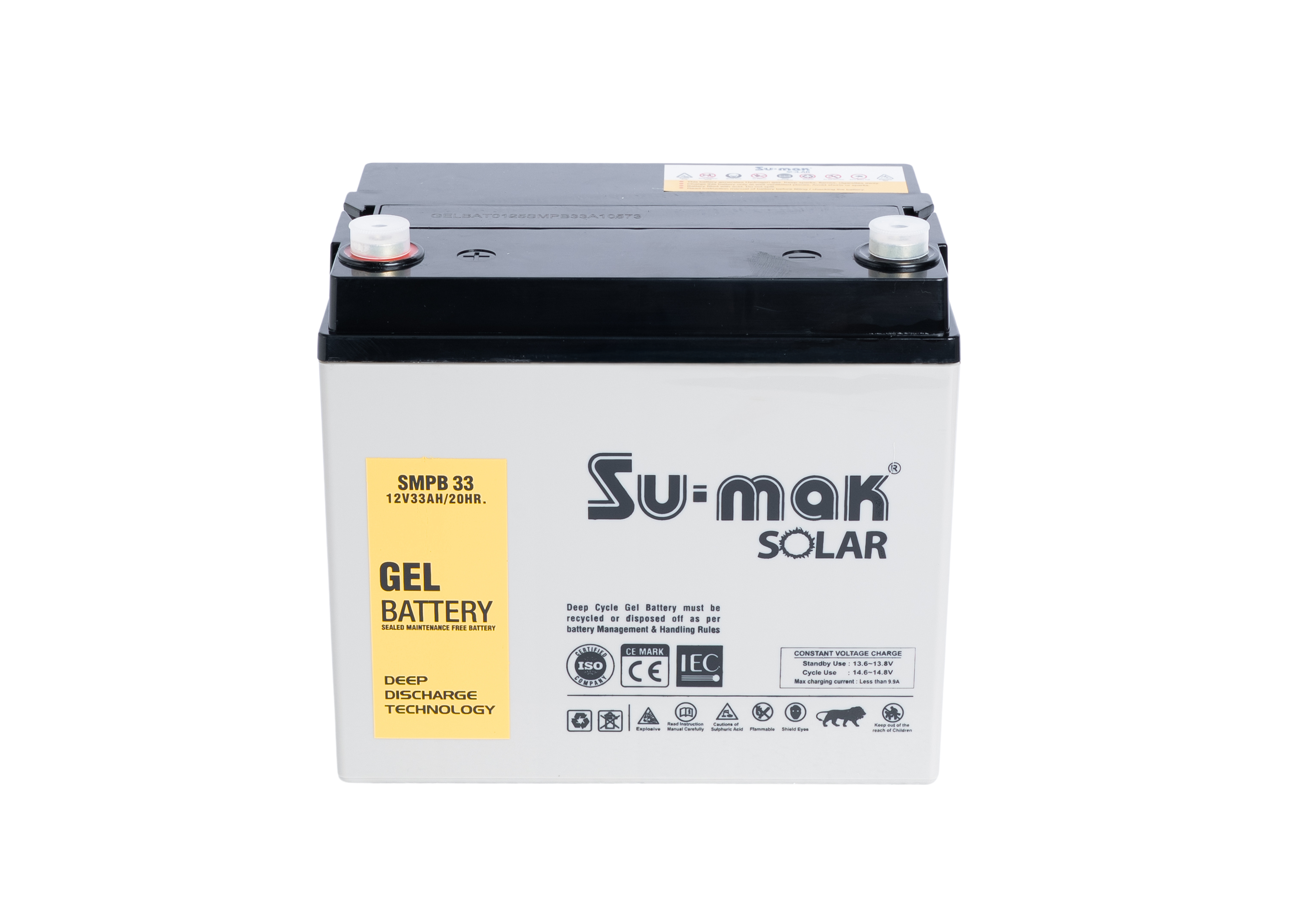 Su-mak SOLAR SMPB GEL BATTERY 33AH/12V
