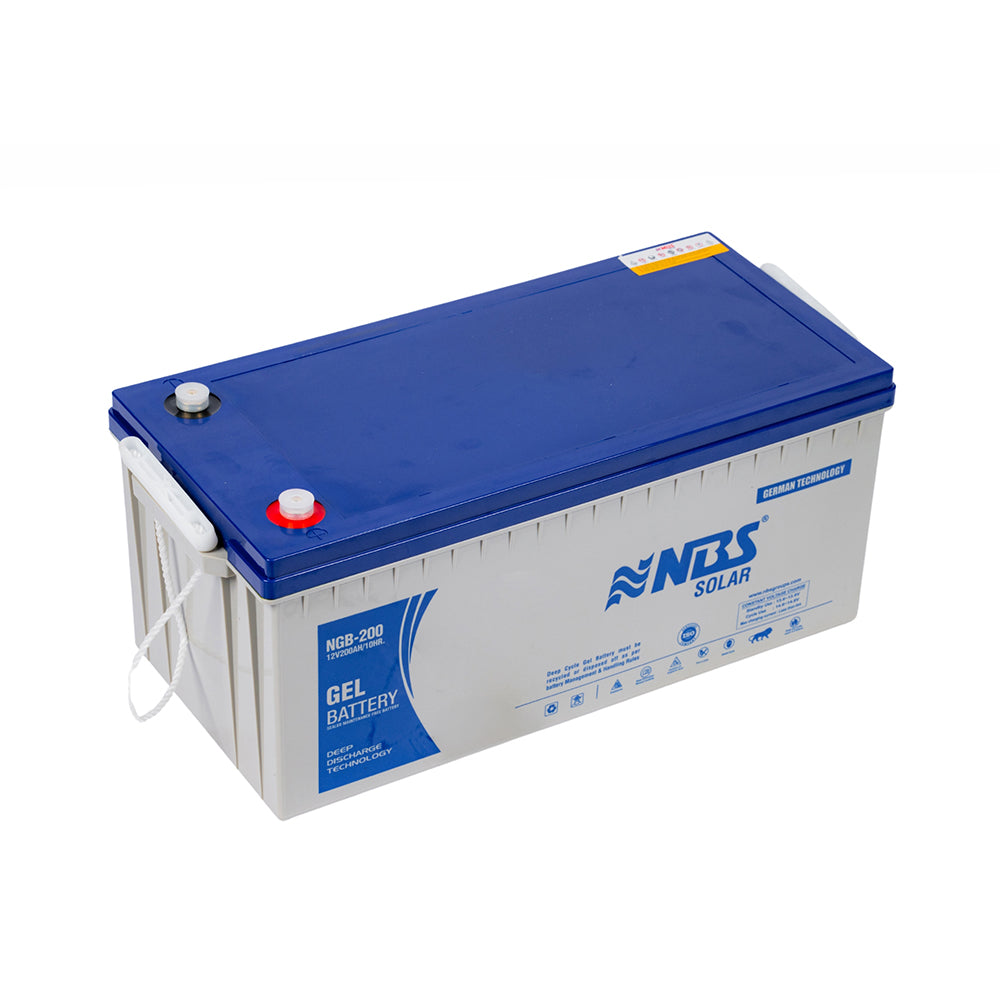 Batterie Gel à Cycle Profond Solaire NBS 200AH/12V