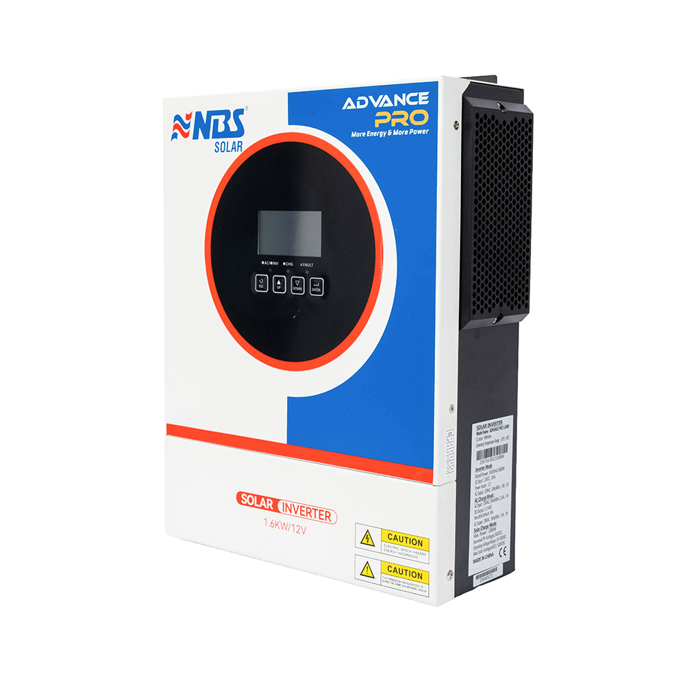 NBS SOLAR W/M HYBIRD INVERTER ADVANCE PRO 1.6KW/12V
