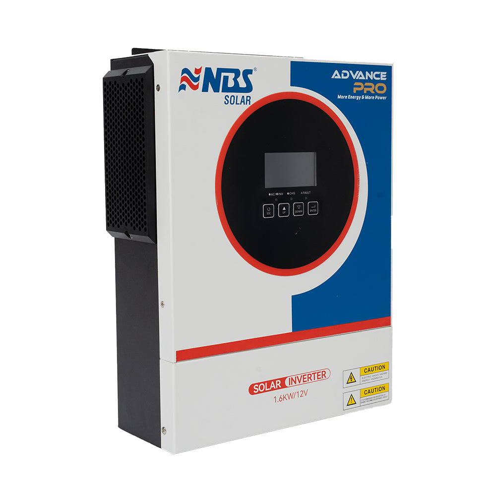 NBS SOLAR W/M HYBIRD INVERTER ADVANCE PRO 1.6KW/12V