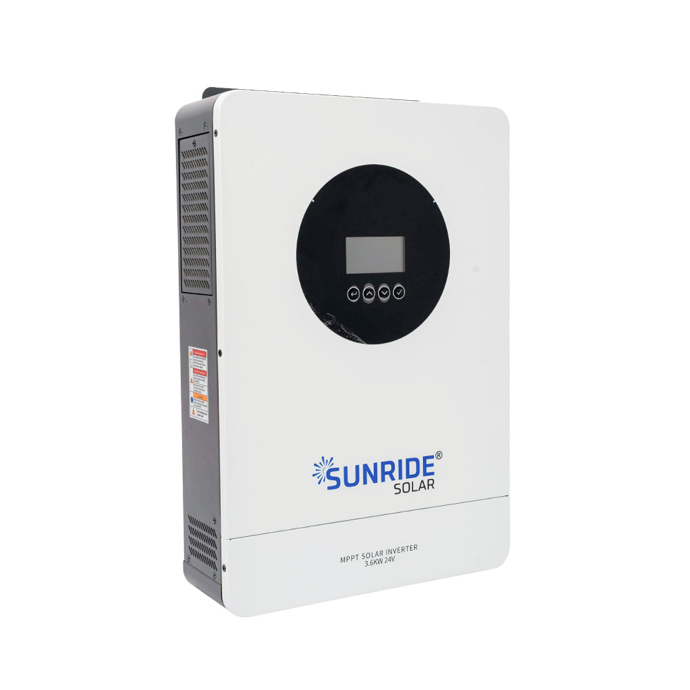 SUNRIDE HYBRID SOLAR INVERTER 3.6KW 24V