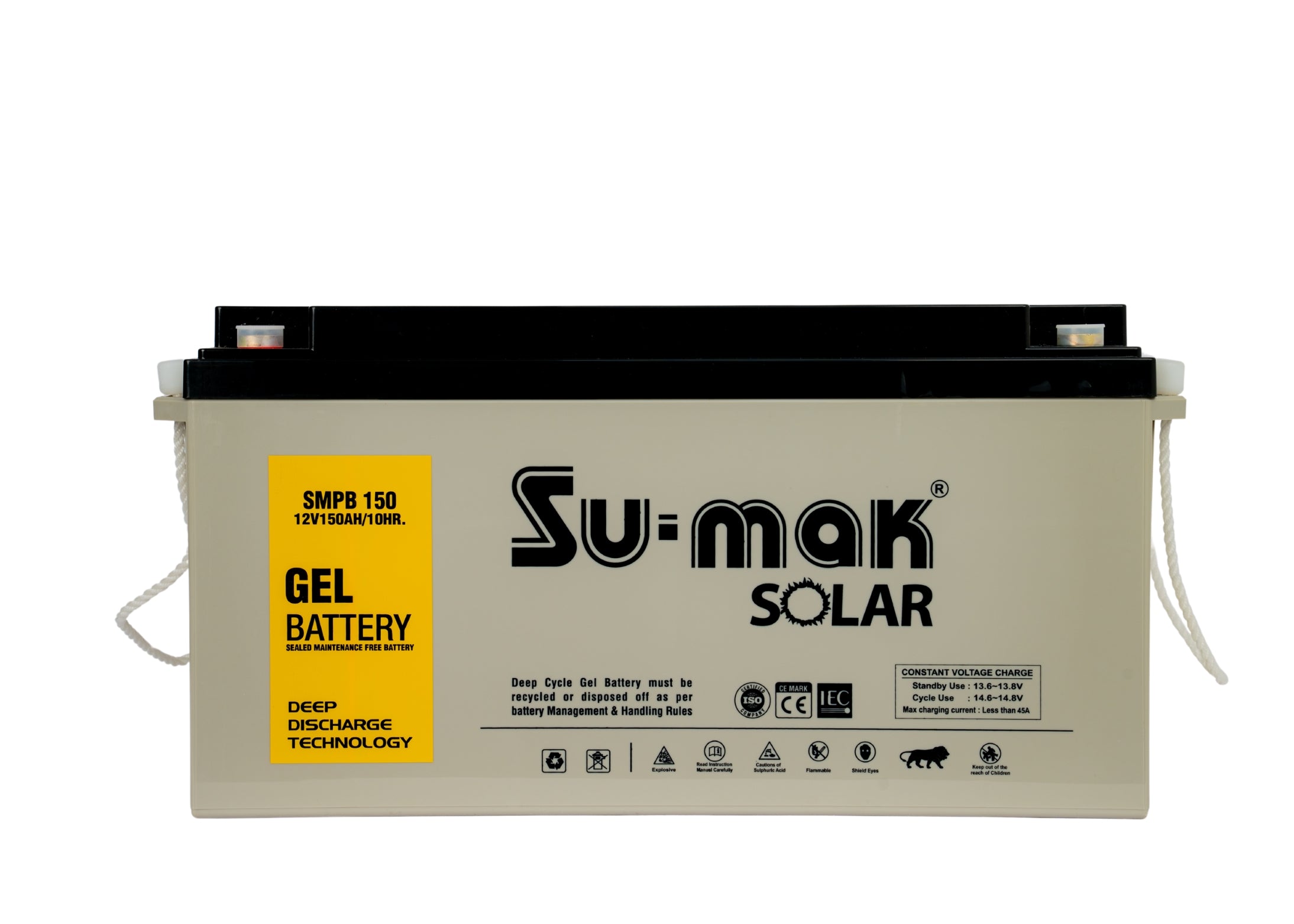 SUMAK SMPB GEL BATTERY 150AH/12V