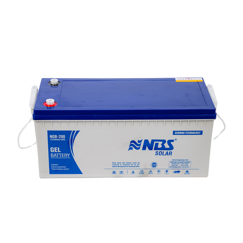 Batterie Gel à Cycle Profond Solaire NBS 200AH/12V