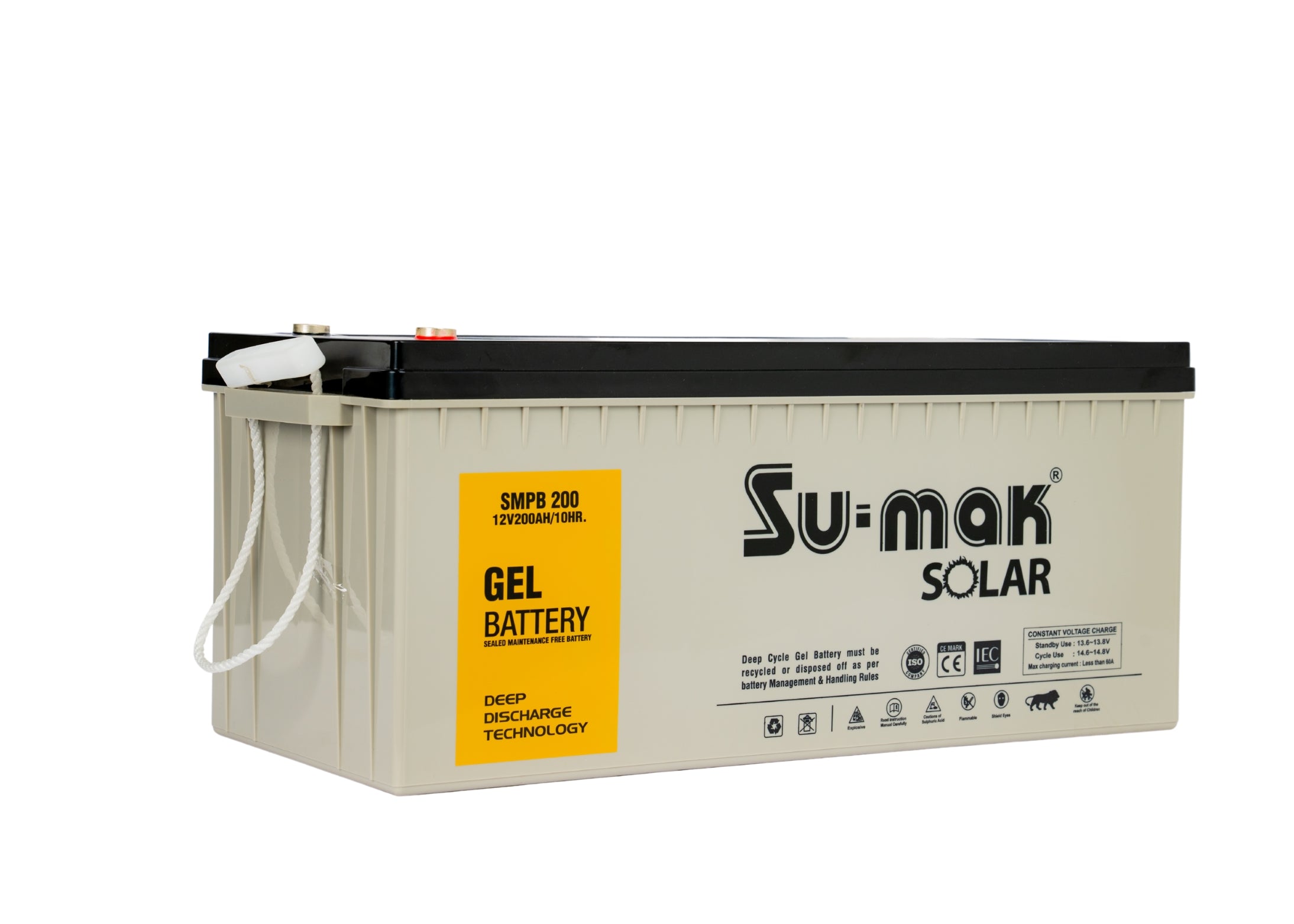 SUMAK SMPB GEL BATTERY 200AH/12V