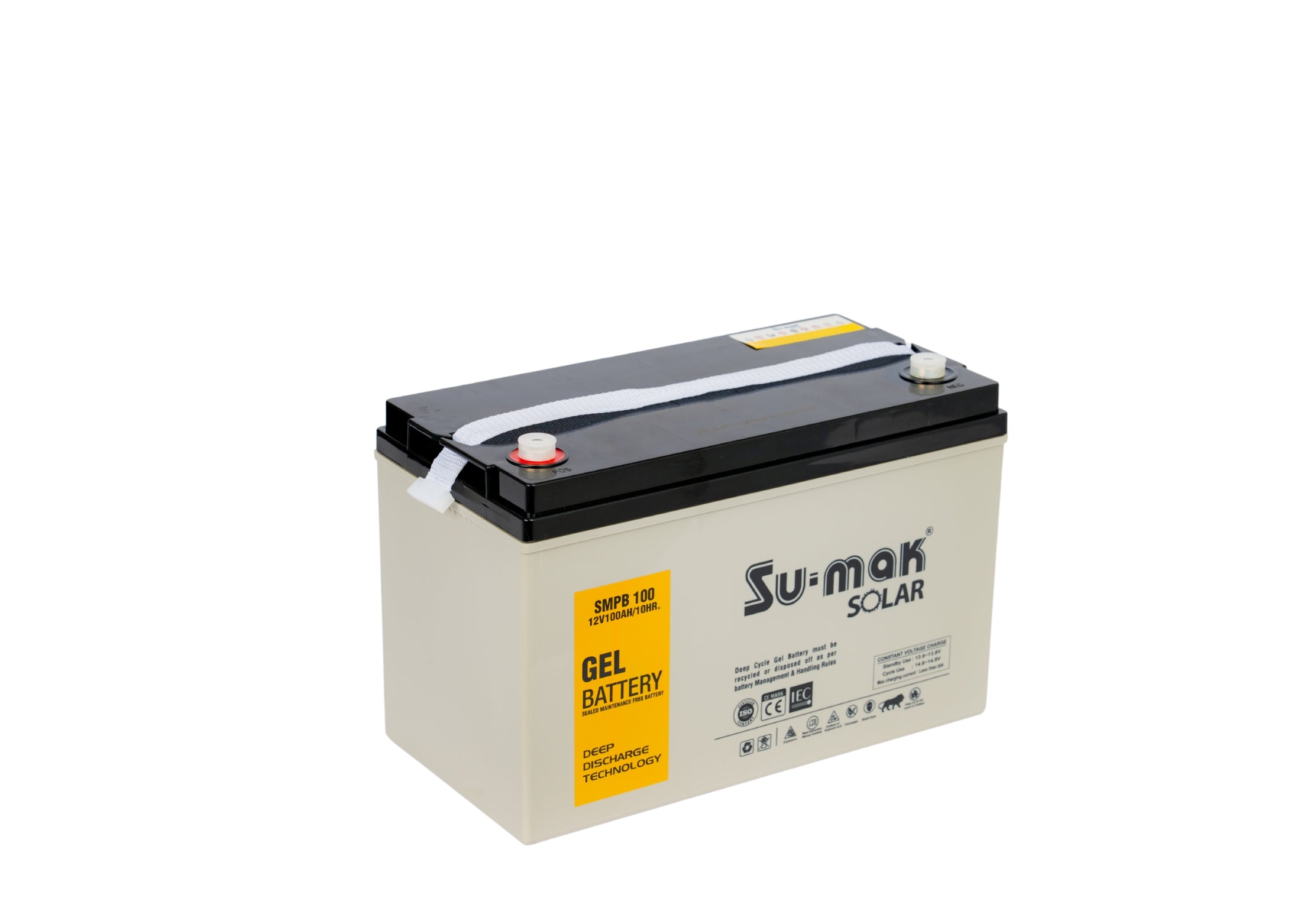 SUMAK SMPB GEL BATTERY 100AH/12V