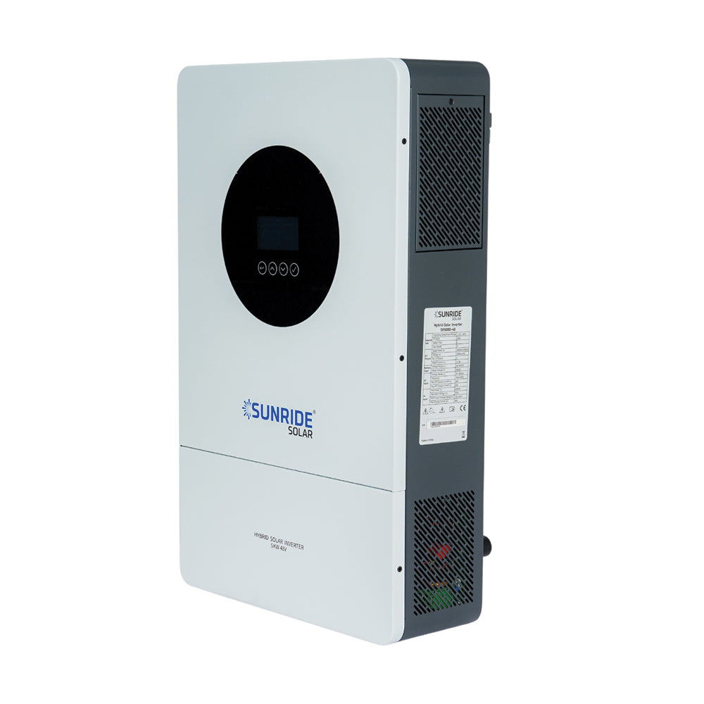 SUNRIDE SOLAR 5KW/48V W/M PURE SINE WAVE SOLAR HYBRID INVERTER