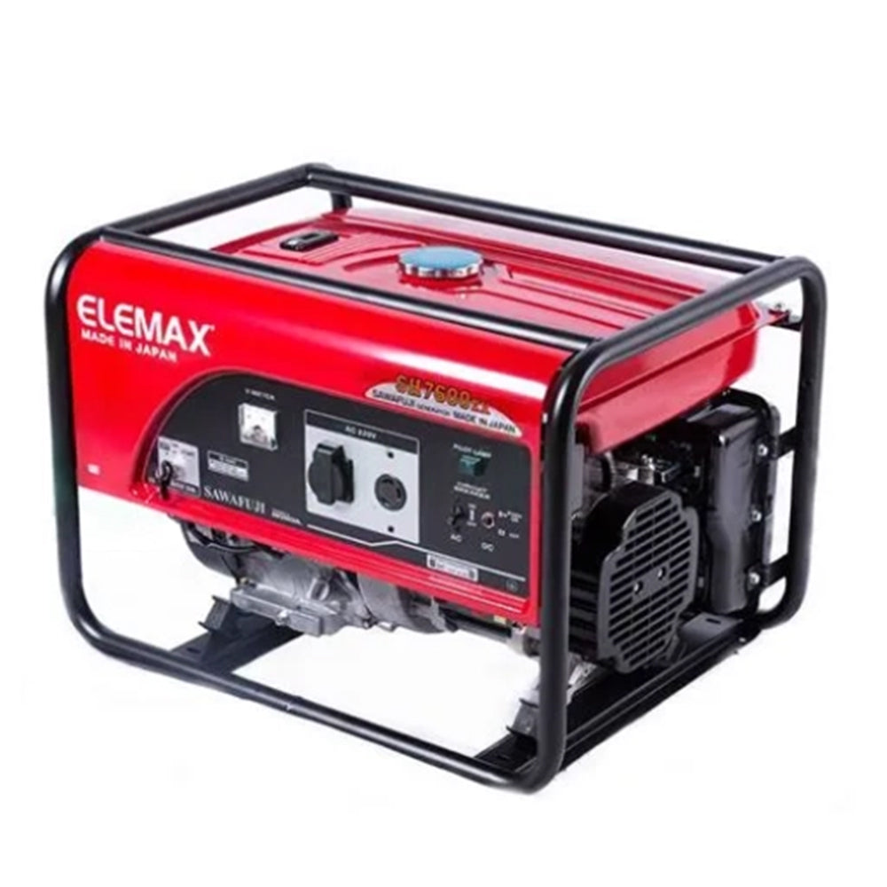 ELEMAX SH7600EX-S PETROL GENERATOR OPEN
