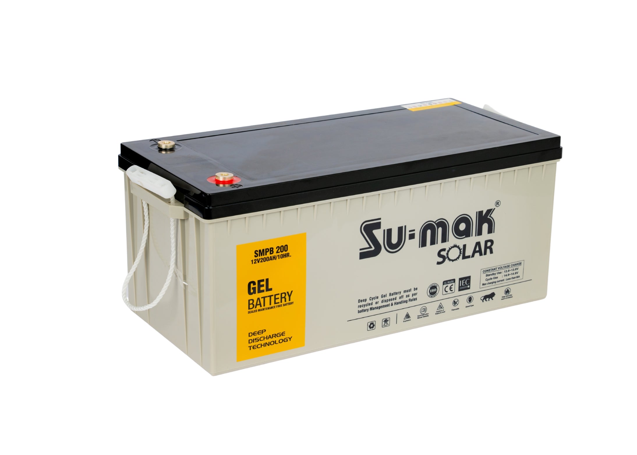 SUMAK SMPB GEL BATTERY 200AH/12V