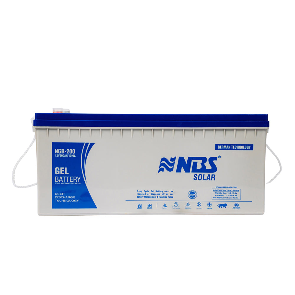 Batterie Gel à Cycle Profond Solaire NBS 200AH/12V