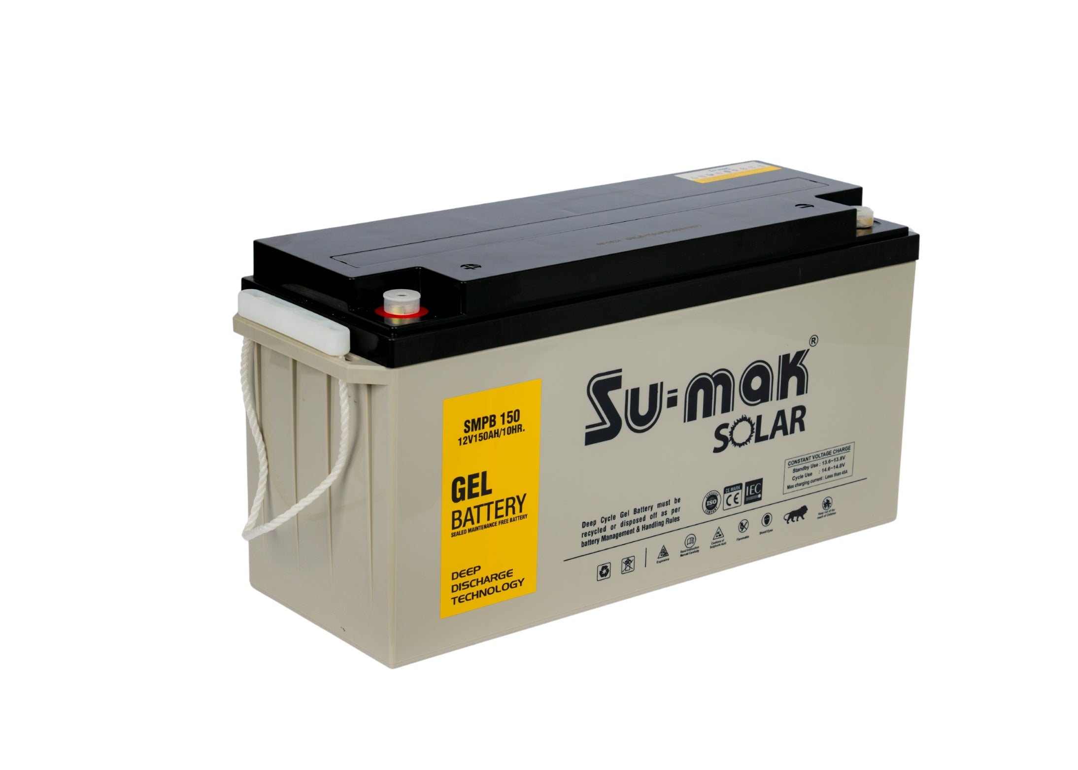 SUMAK SMPB GEL BATTERY 150AH/12V