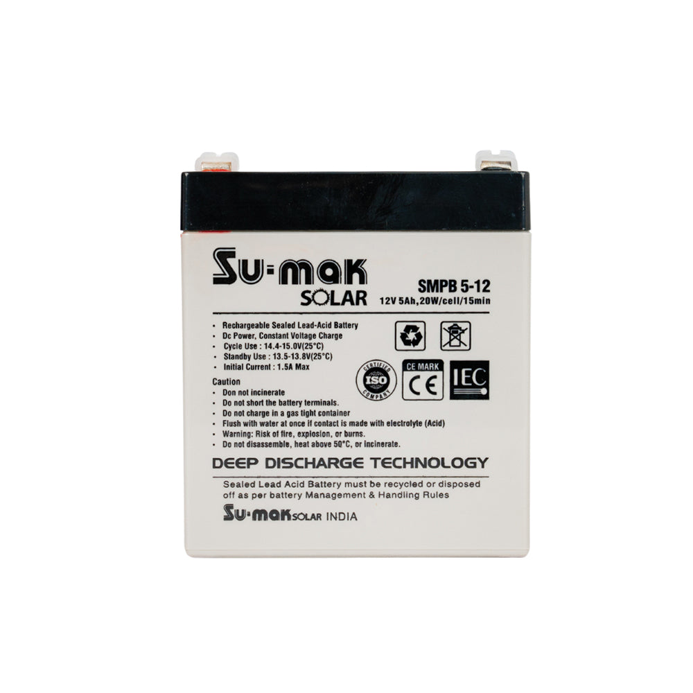 SUMAK SOLAR SMPB BATTERY 5AH/12V