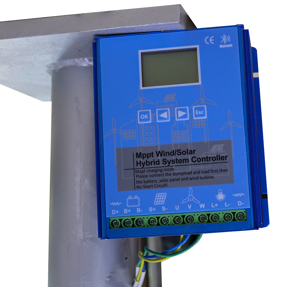 NBS SOLAR EV VERTICAL WIND TURBINE 5KW/48V WITH CONTROLLER