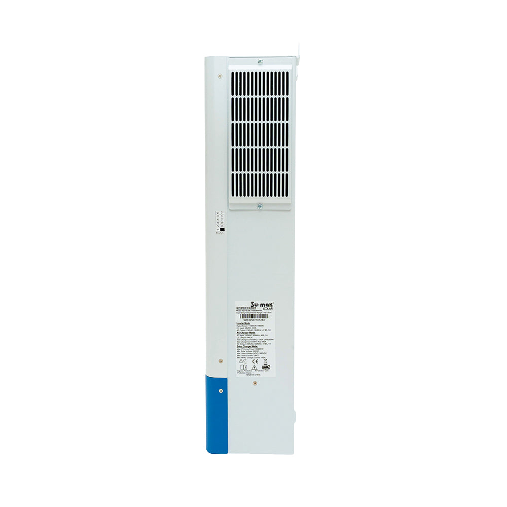 Su-mak Solar Pure Sine Wave Hybrid Inverter, 11 KW/48V, Model SM11000KM-48L MPPT Solar Charge Controller