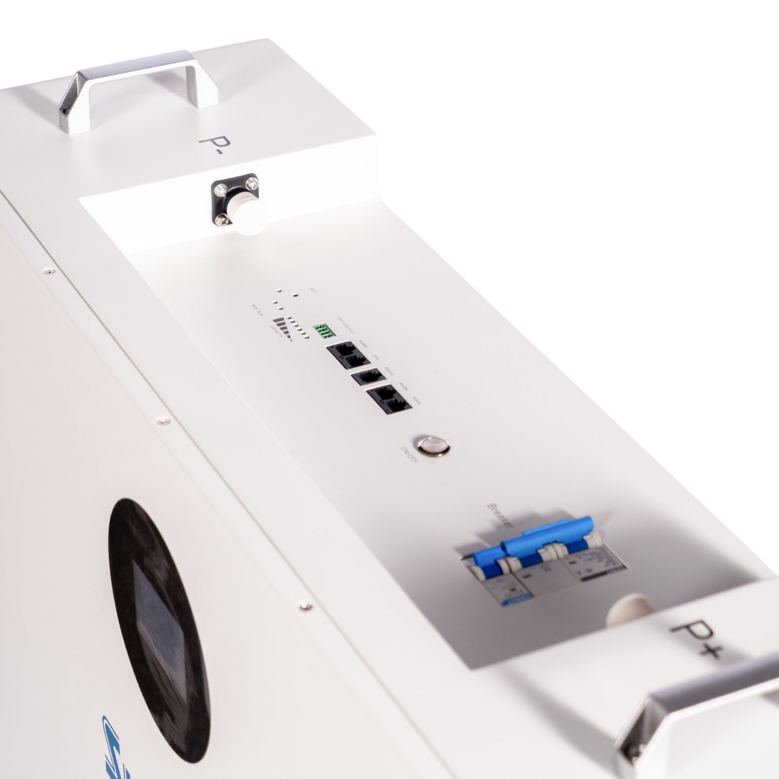 Su-mak Solar 51.2V 630Ah Wall-Mounted Lithium Battery, LiFePO4 32.26kWh Energy Storage System, A Grade Solar Lithium Battery with Display