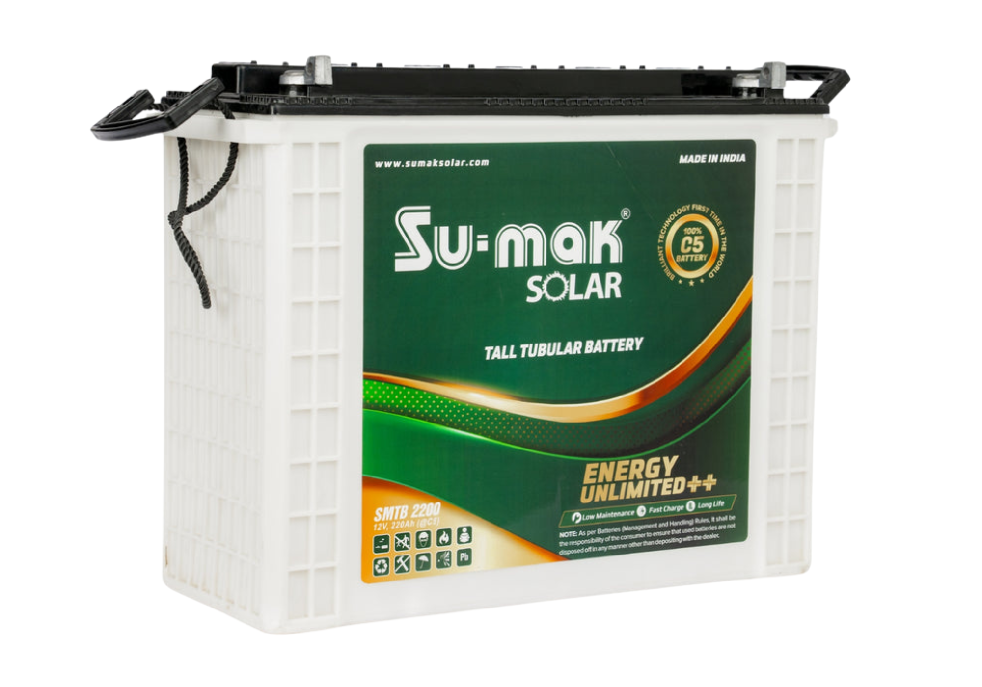 بطارية أنبوبية طويلة سومك 220AH/12V C-5