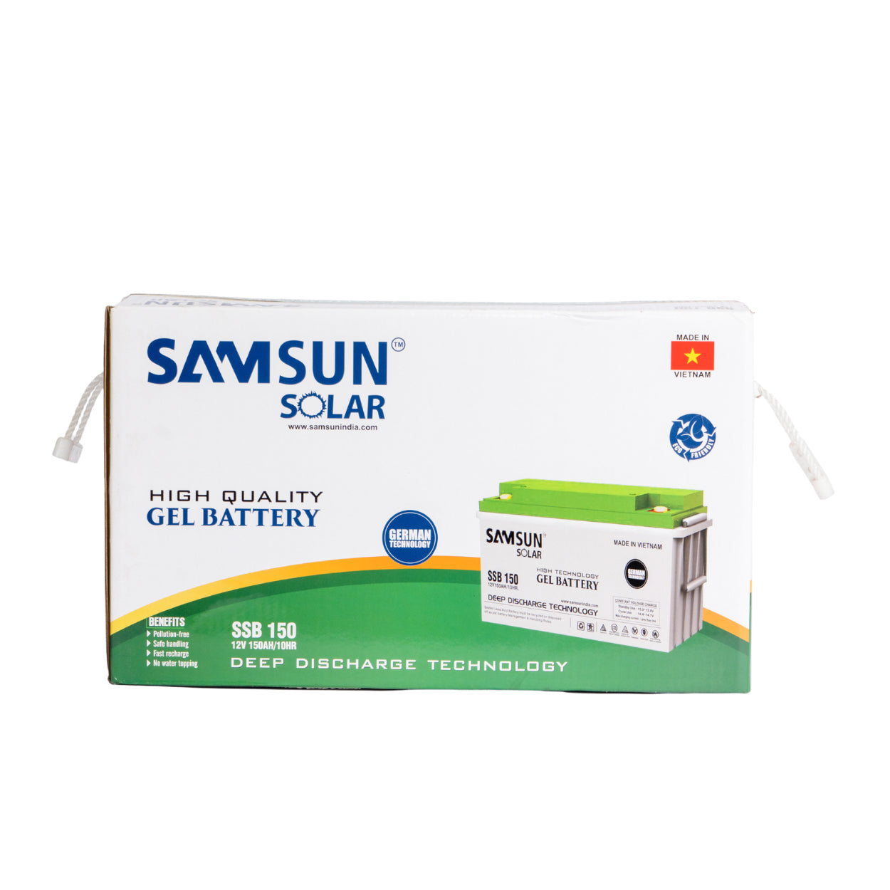 SAMSUN SOLAR GEL BATTERY 150AH/12V