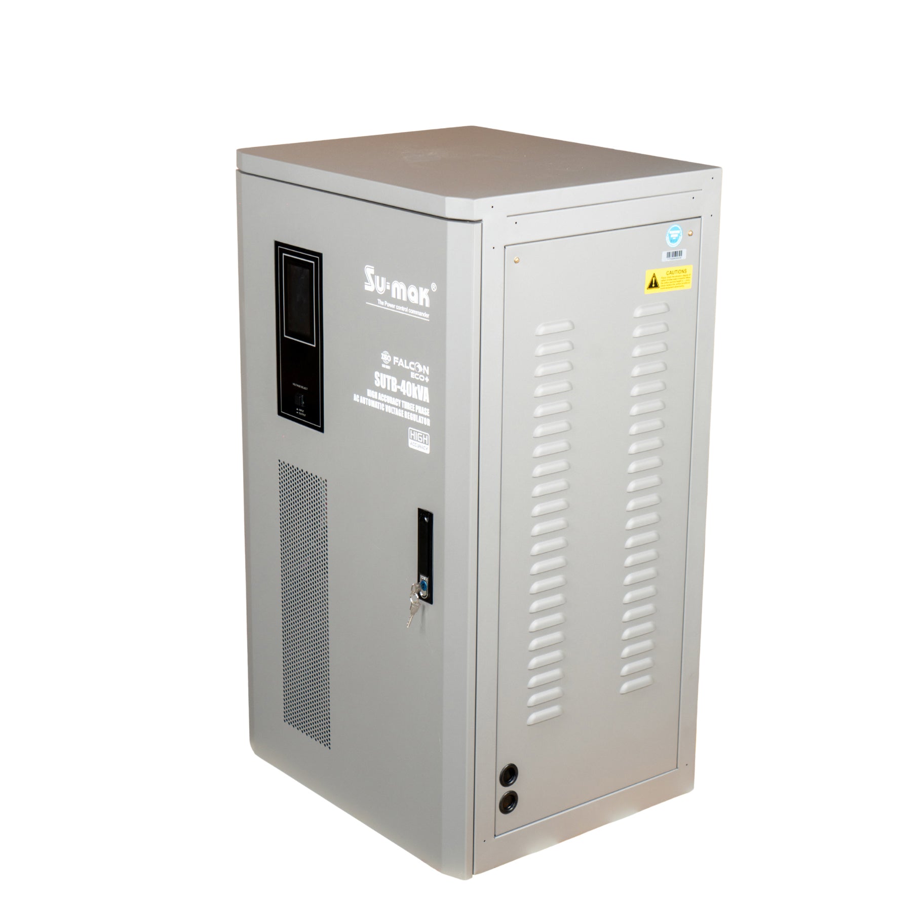 SUMAK SOLAR SUTB-40KVA Three Phase Servo Type AC Automatic Voltage Regulator, High Accuracy Voltage Stabilizer