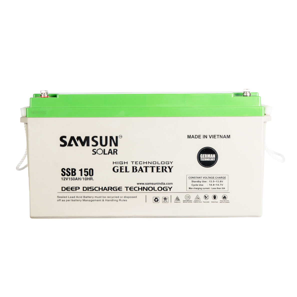 SAMSUN SOLAR GEL BATTERY 150AH/12V