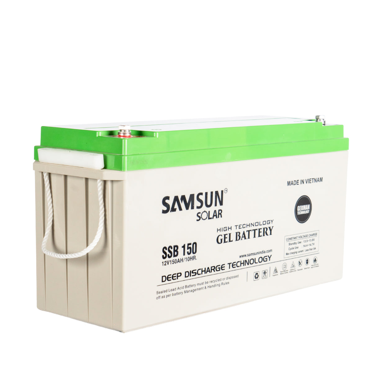 SAMSUN SOLAR GEL BATTERY 150AH/12V