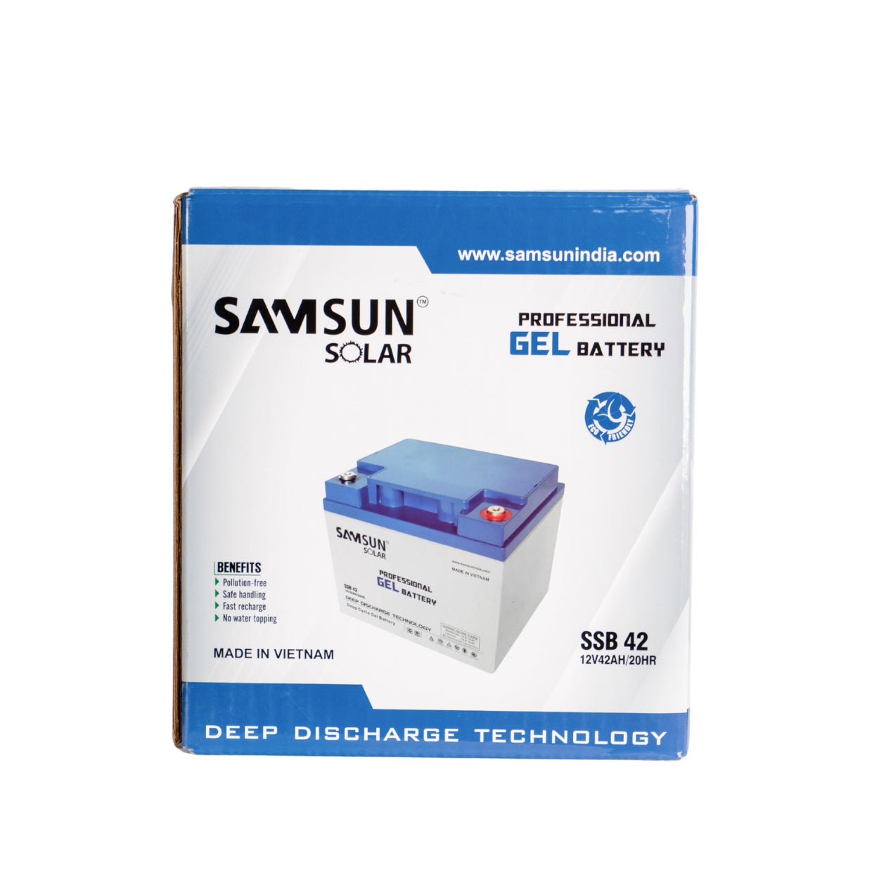 SAMSUN SOLAR GEL BATTERY 42AH/12V