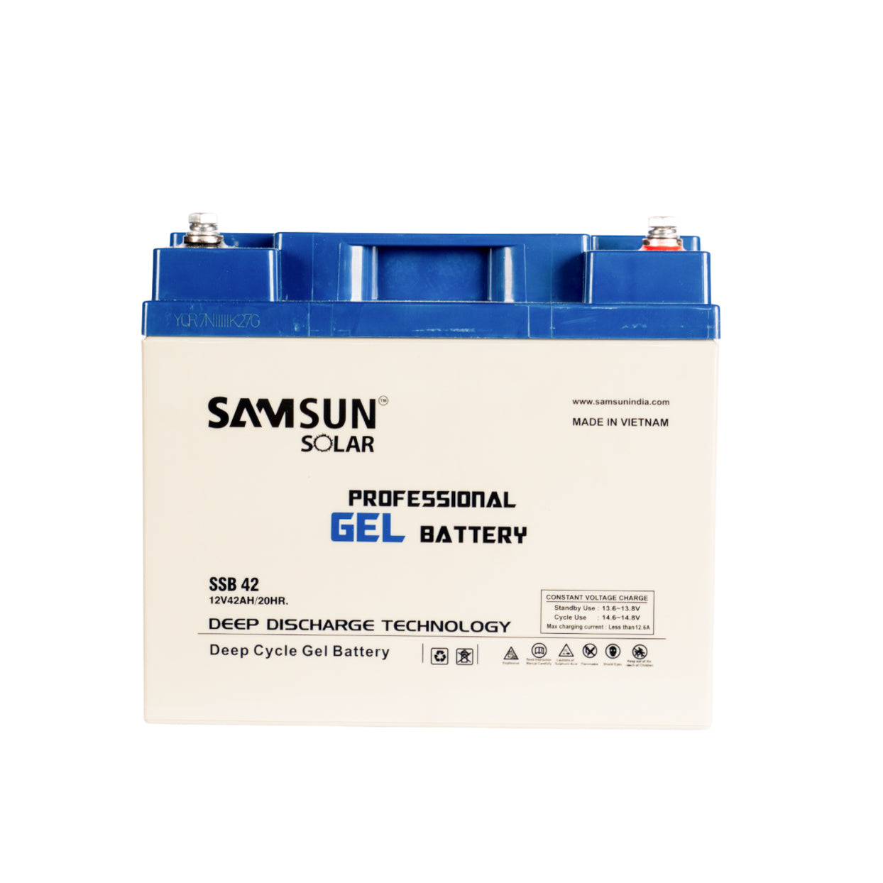 SAMSUN SOLAR GEL BATTERY 42AH/12V