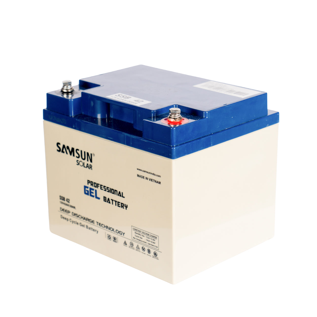 SAMSUN SOLAR GEL BATTERY 42AH/12V