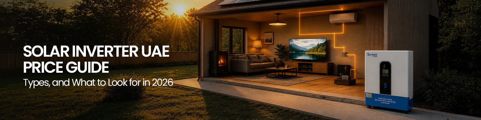 Solar Inverter UAE: Price Guide, Types, And What To Look For In 2026