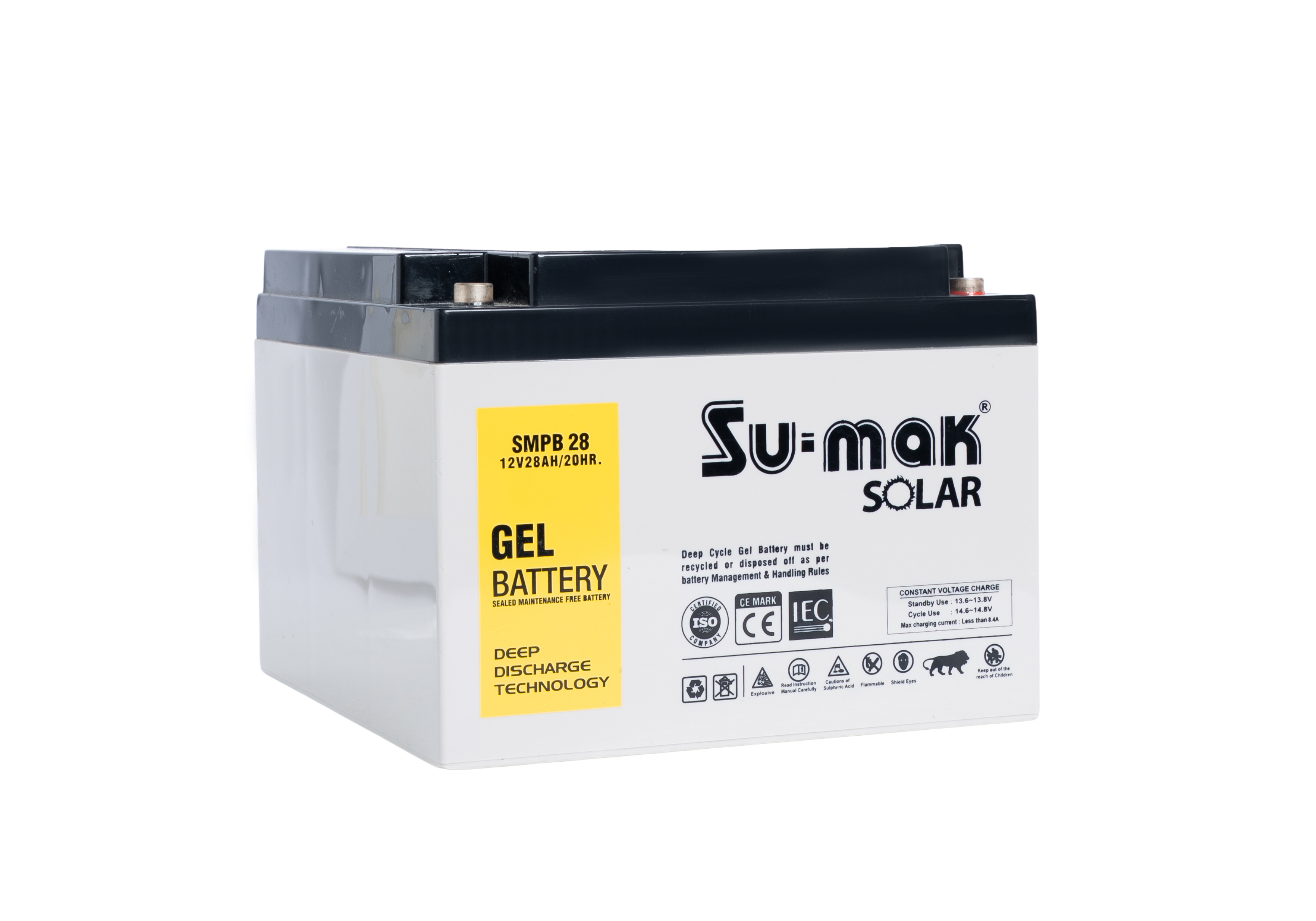 Su-mak SOLAR SMPB GEL BATTERY 28AH/12V