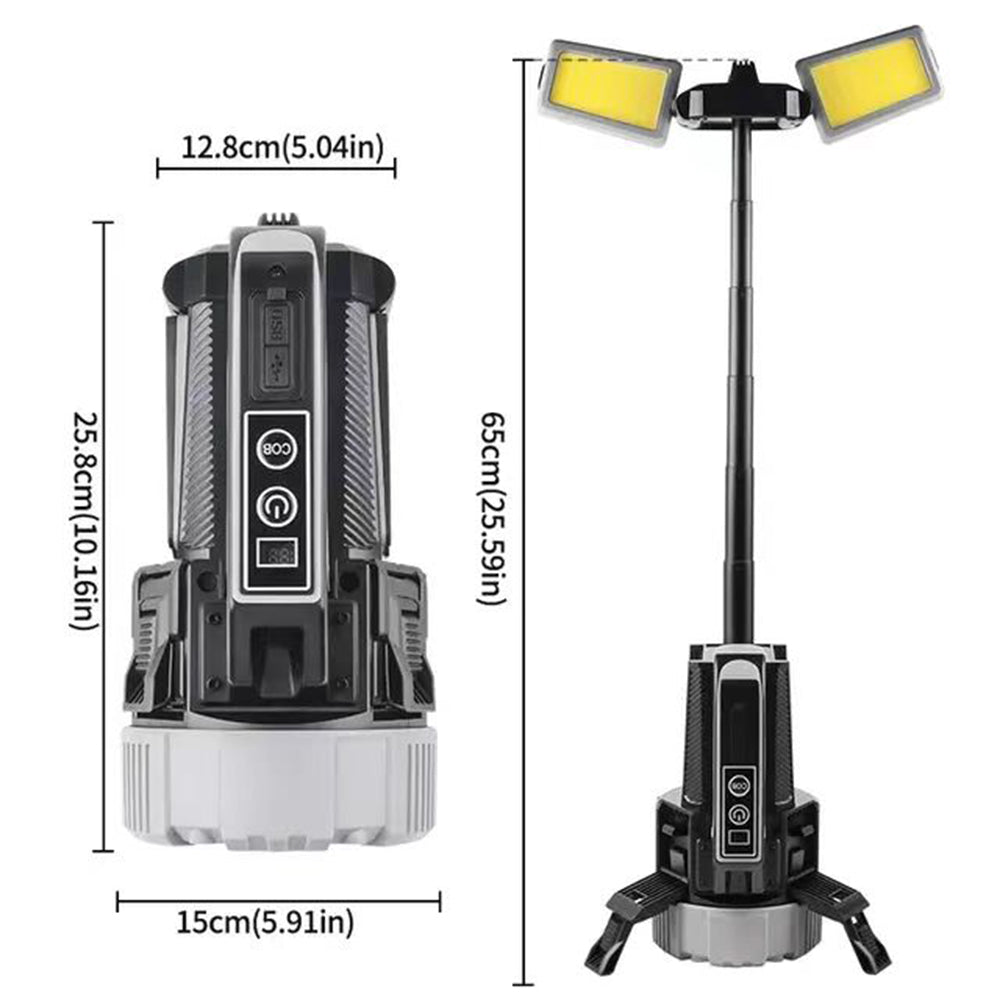 NBS SOLAR Multi-Functional Telescopic Led Solar Search Light (SQ-18)
