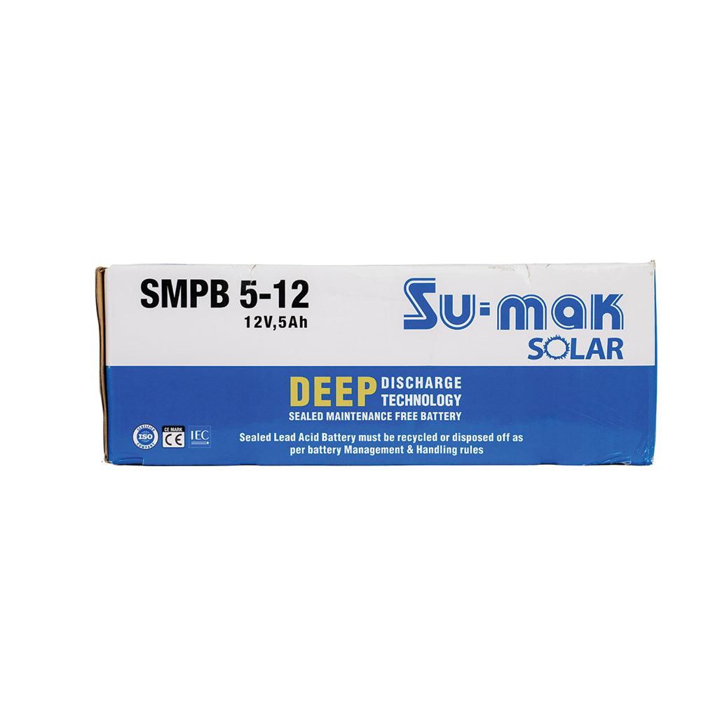 SUMAK SOLAR SMPB BATTERY 5AH/12V