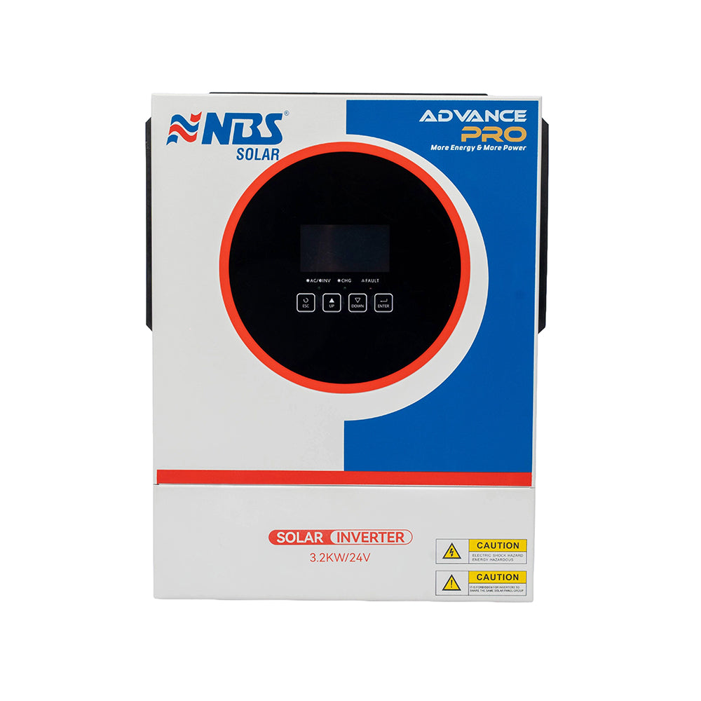 NBS SOLAR W/M HYBIRD INVERTER ADVANCE PRO 3.2KW/24V