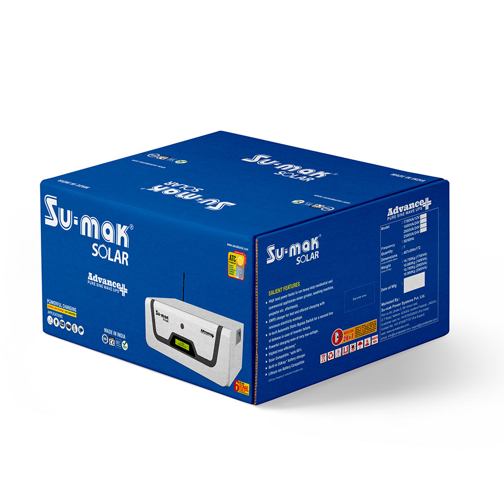 SUMAK INVERTER AVANCÉ + 1700VA/12V