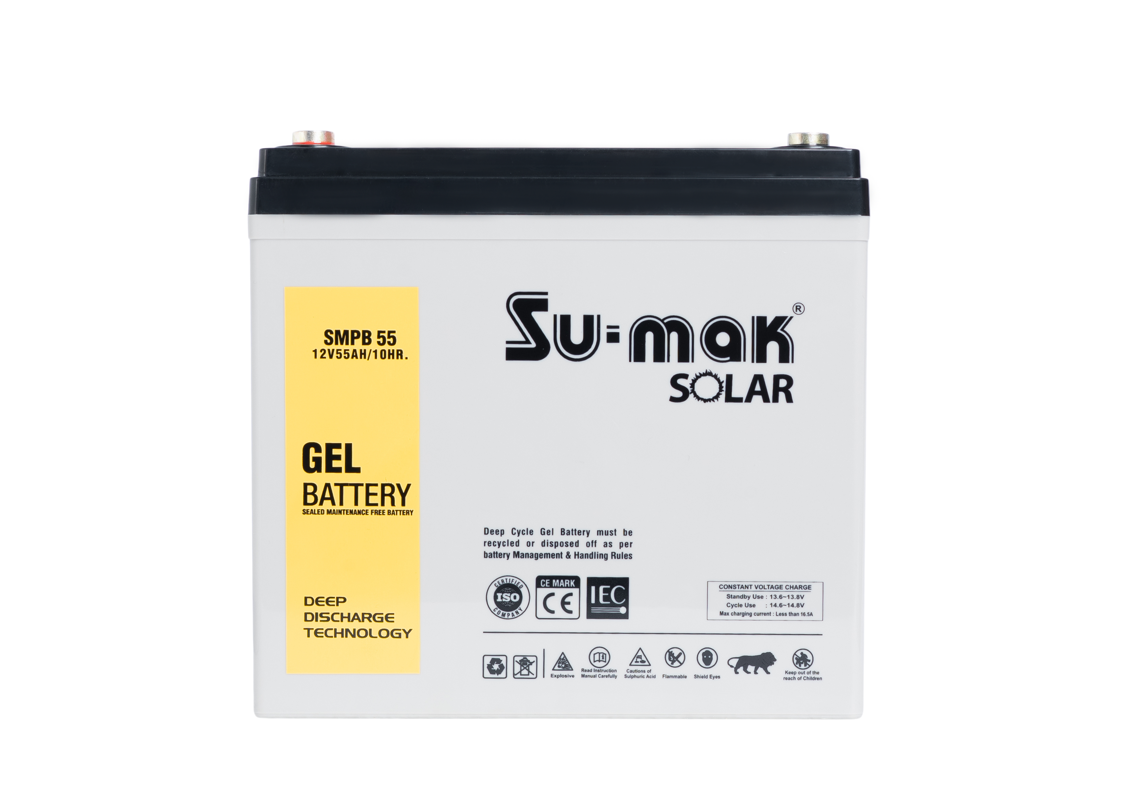 Su-mak SOLAR SMPB GEL BATTERY 55AH/12V