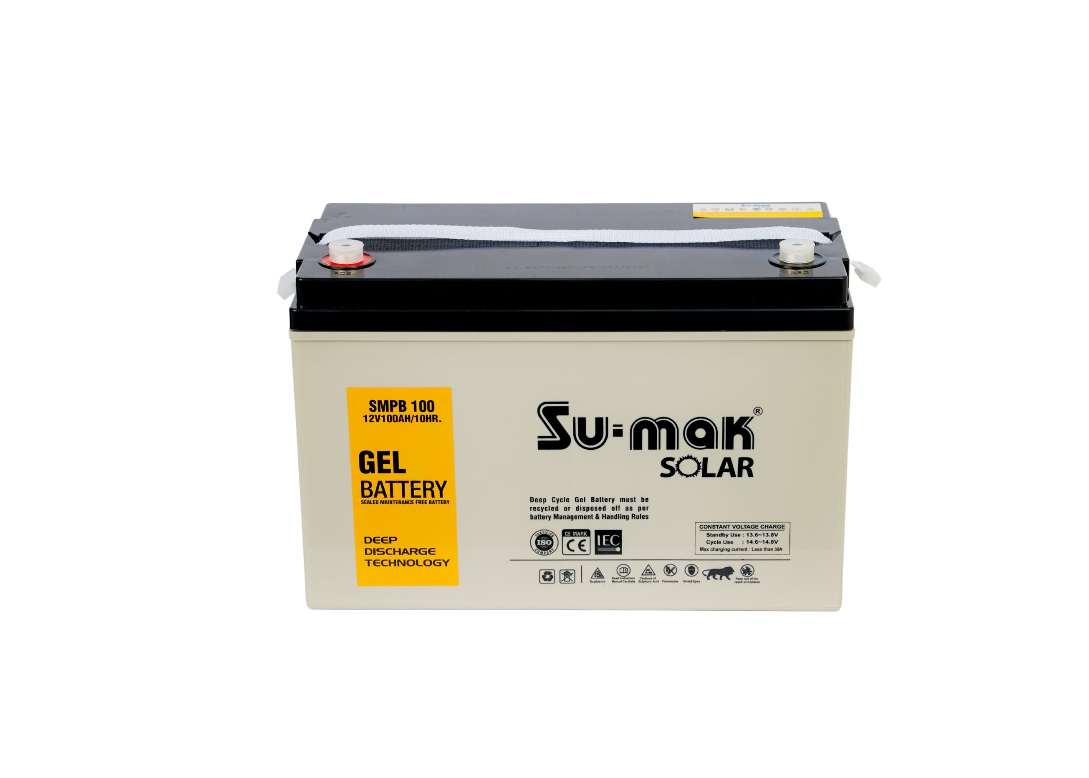 SUMAK SMPB GEL BATTERY 100AH/12V