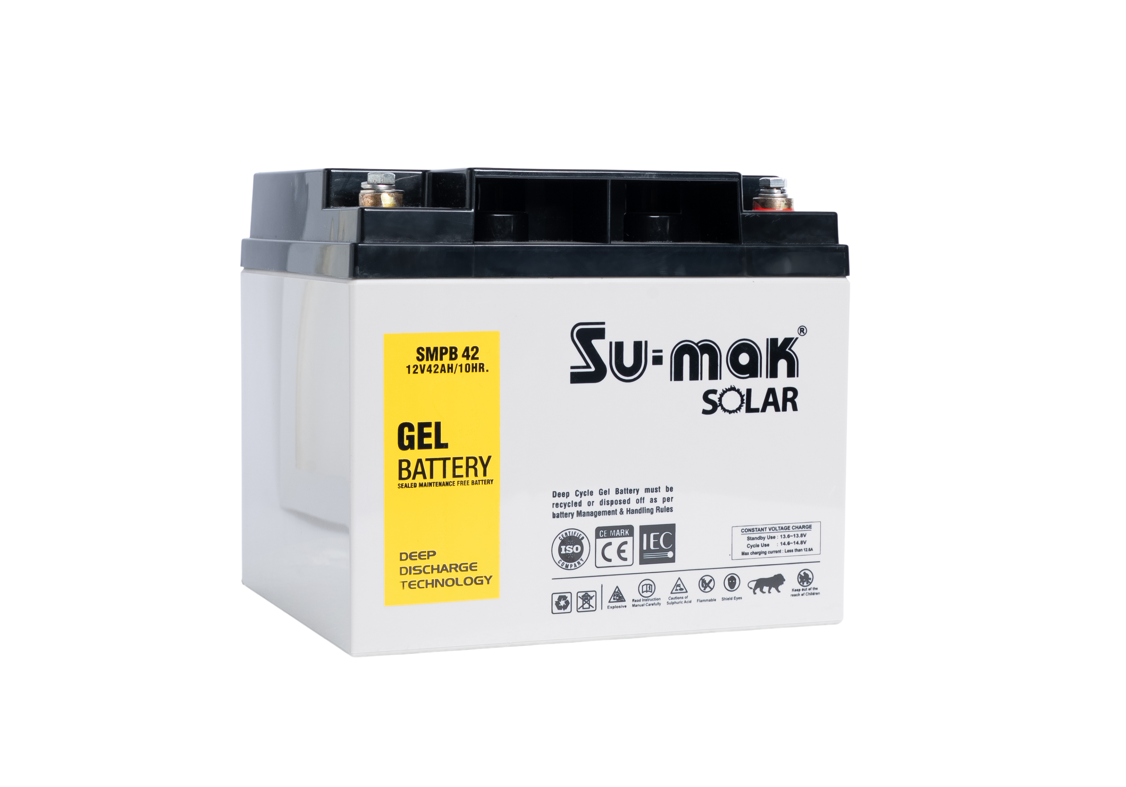 Su-mak SOLAR SMPB GEL BATTERY 42AH/12V