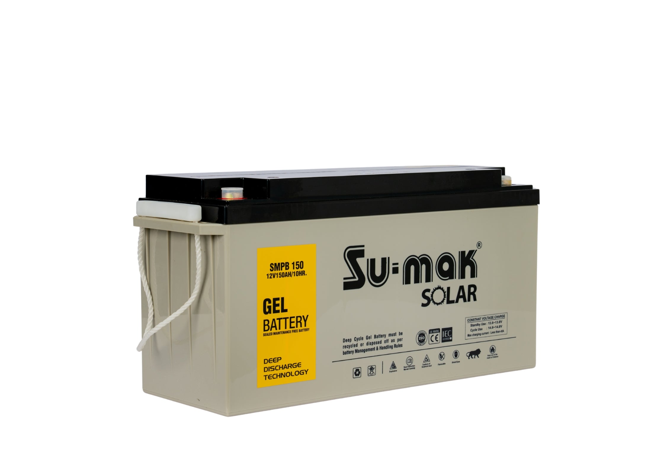 SUMAK SMPB GEL BATTERY 150AH/12V