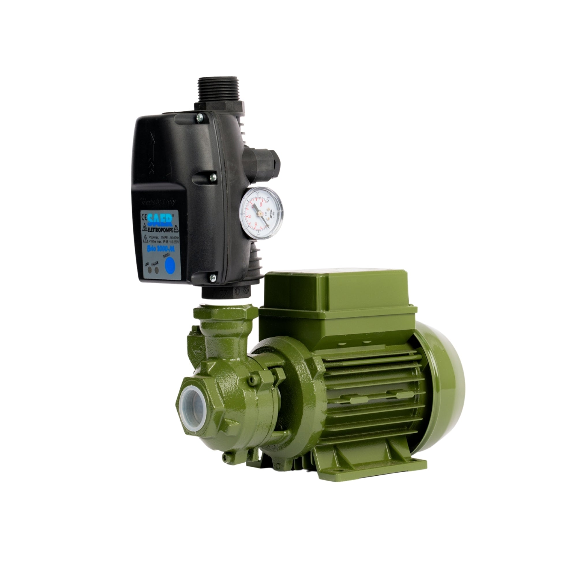 SAER KF0 V230 0.5HP 1PH 50HZ +TE With BRIO2000 Pressure Control KIT