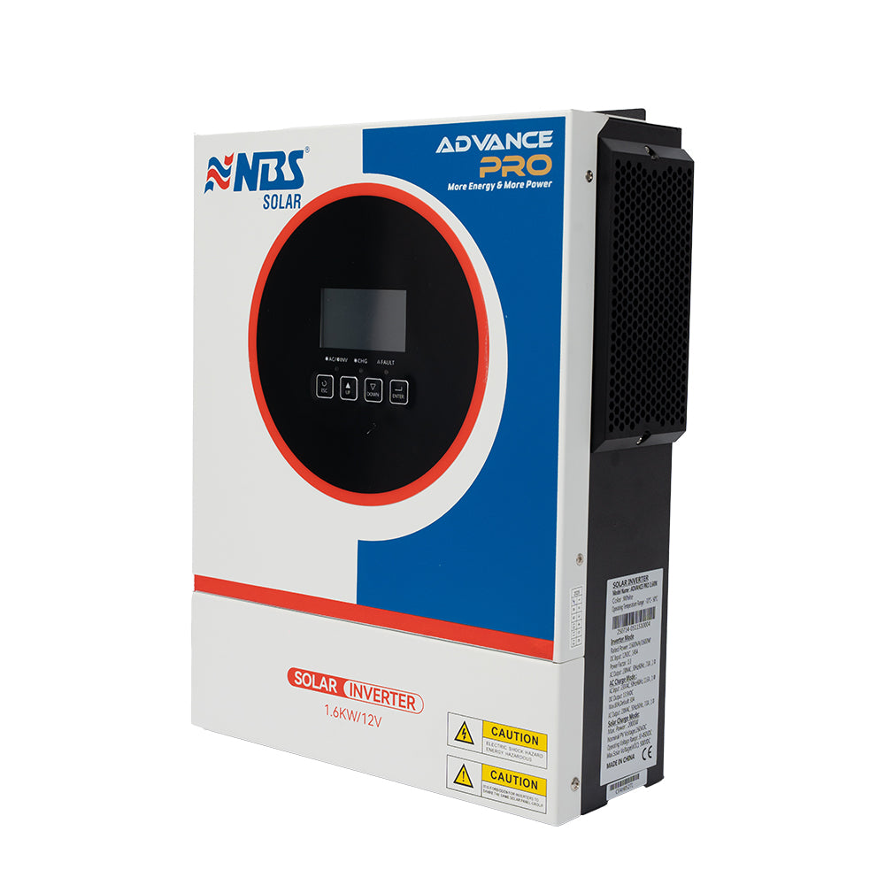 NBS SOLAR W/M HYBIRD INVERTER ADVANCE PRO 1.6KW/12V