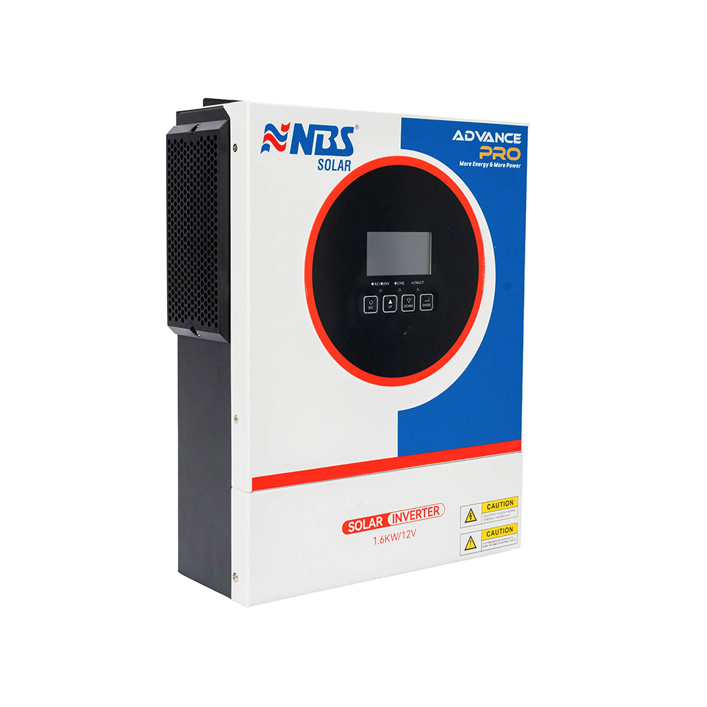 NBS SOLAR W/M HYBIRD INVERTER ADVANCE PRO 1.6KW/12V