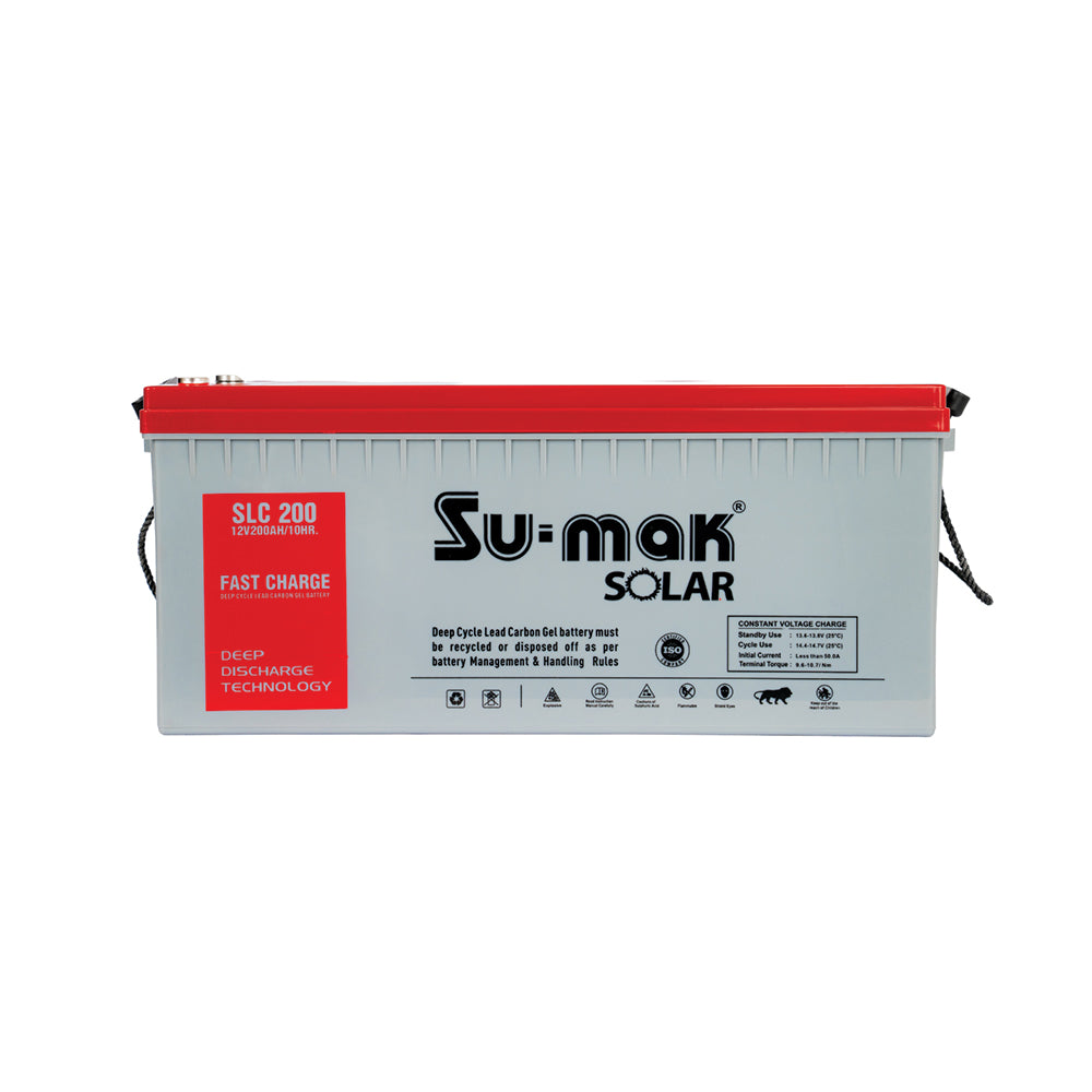 بطارية جل كربون SUMAK FC SLC 200AH/12V