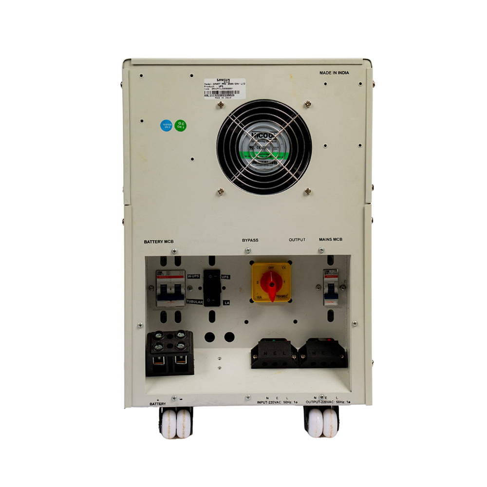 SAMSUN SOLAR SMART PRO 3500VA/24V LCD PURE SINE WAVE INVERTER