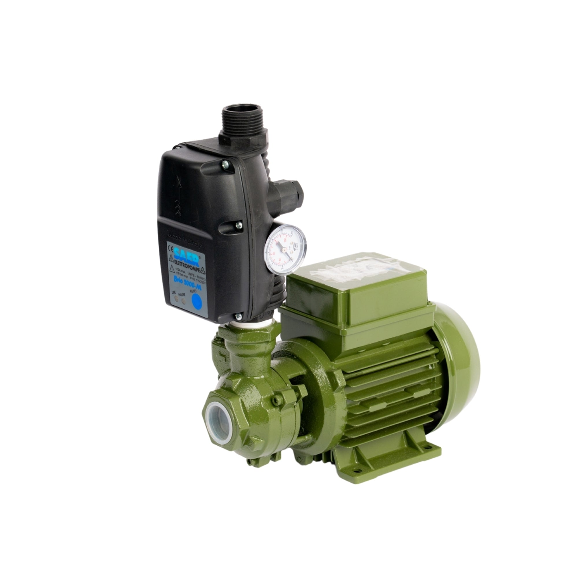 SAER KF0 V230 0.5 حصان 1 طور 50 هرتز +TE مع مجموعة تحكم الضغط BRIO2000