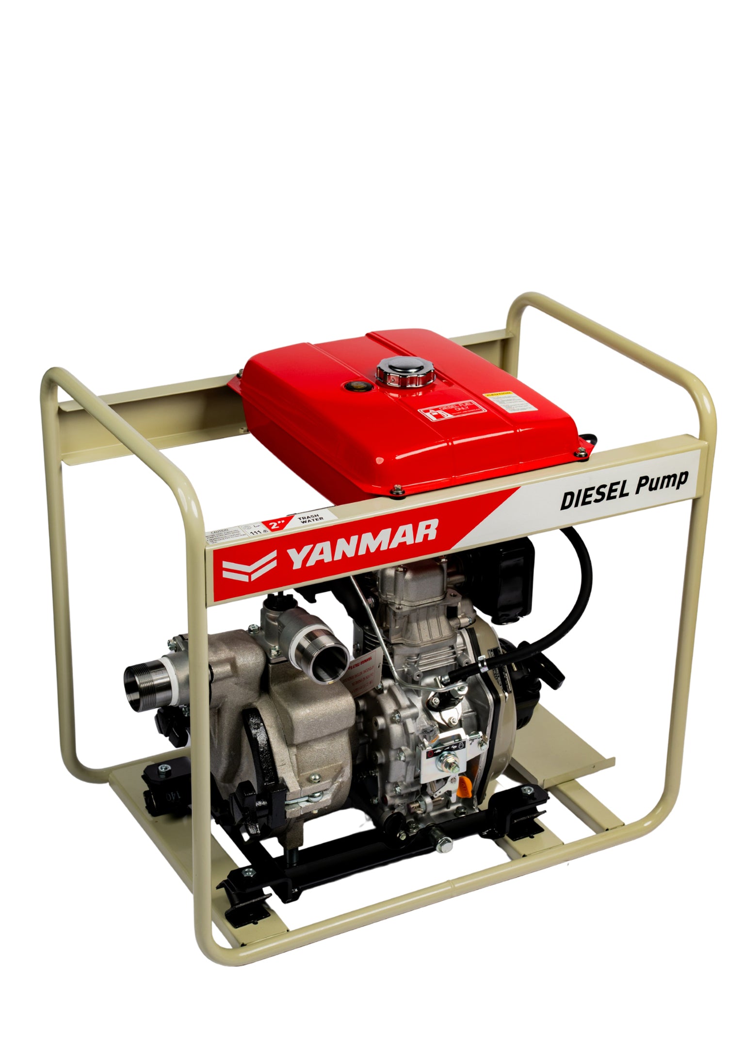 YANMAR YDP20N-Y1 DIESEL WATER PUMP 2x2
