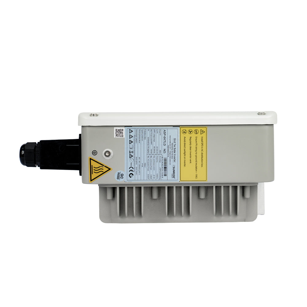 SUNRIDE SOLAR ON-GRID-TIE ASP-6KTLD PURE SINE WAVE INVERTER