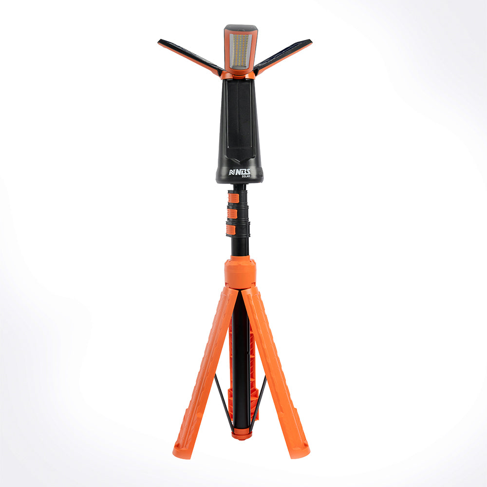 NBS Solar LED Camping Light – 27W Portable Work Light with 9000mAh Battery