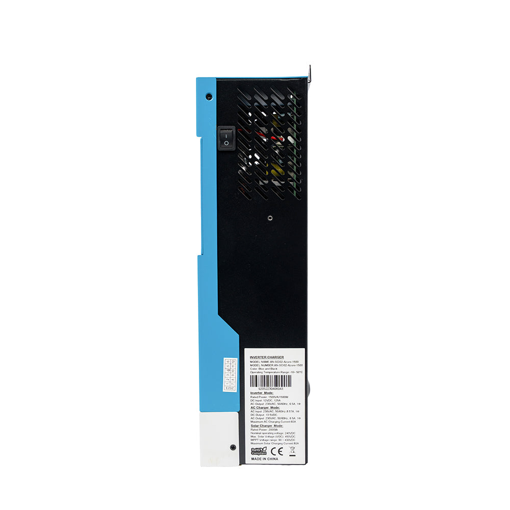 SAMSUN SOLAR 1500VA/12V PURE SINE WAVE HYBRID SOLAR INVERTER WITH MPPT