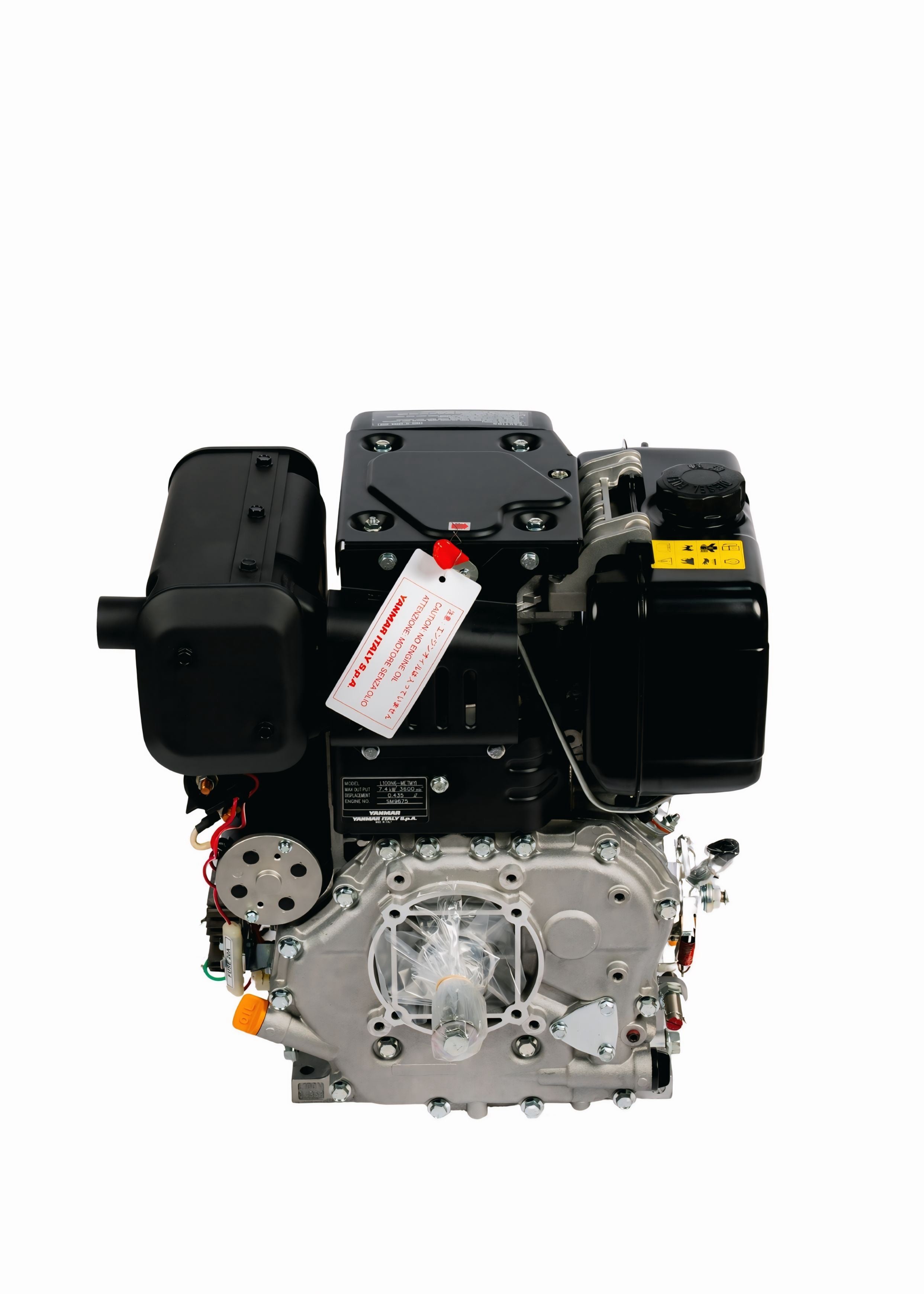 YANMAR AIR-COOLED DIESEL ENGINE L100N6 ELECTRIC START