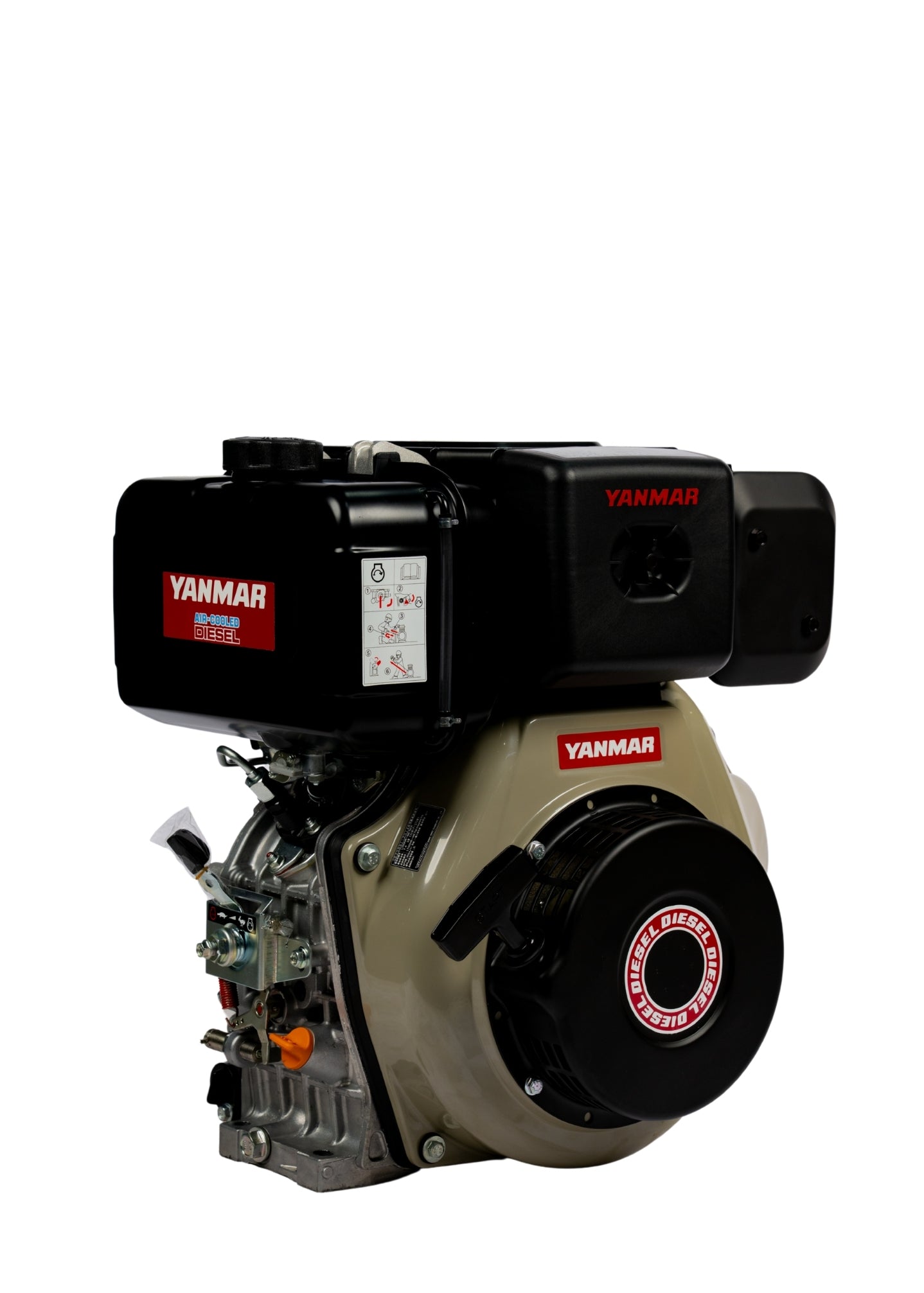 YANMAR AIR-COOLED DIESEL ENGINE L100N6 ELECTRIC START