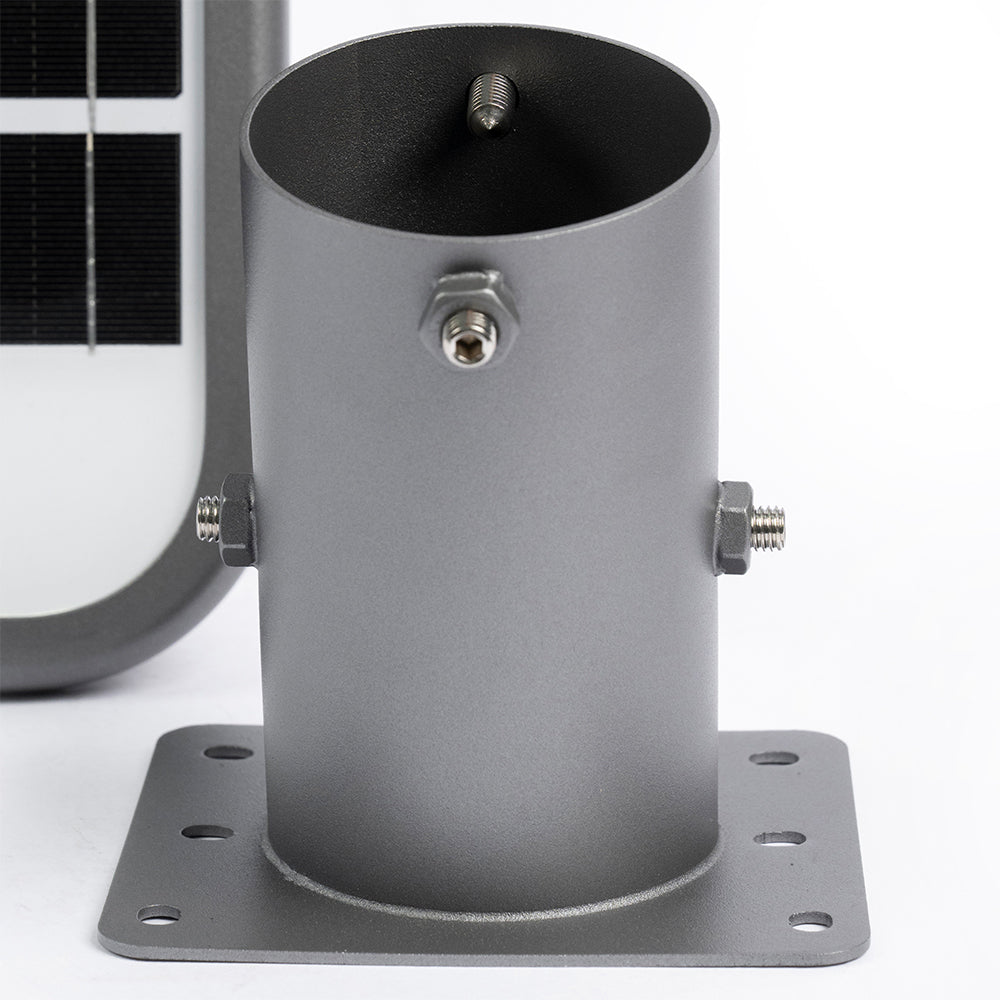 NBS SSL-94 Basalt Series All-in-One Solar LED Street Light – 4,000LM, Monocrystalline Solar Panel, 153.92Wh Li-ion Battery, IP65